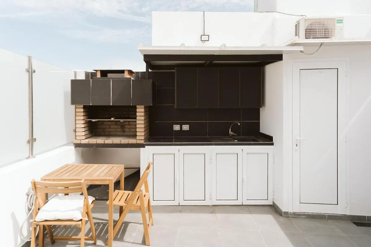 דירות לאס פאלמס דה גראן קנאריה Atico Luxury, Bbq, Terraza Privada, Solarium, Zona De Trabajo
